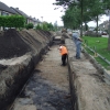 Bergingsriool en herinrichting diverse straten te Dorst